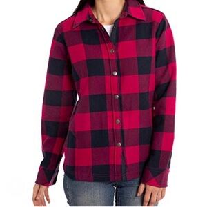 Orvis Fleece Limed Flannel Shirt Jacket
